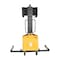 Vestil Powered Lift Stacker, Load Cap. 1500 lb., Overall Width: 54-1/8" SLNM15-63-AA - alternate 5